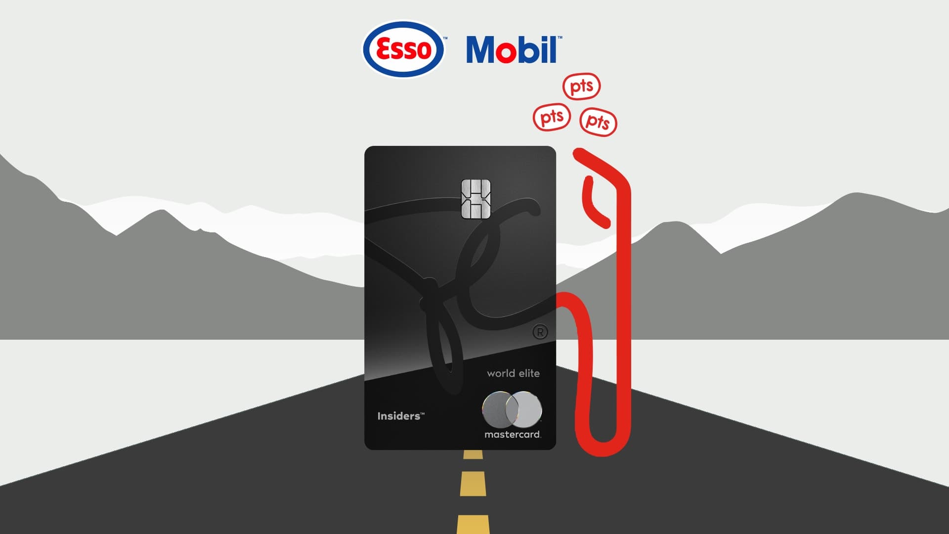 A PC Financial credit card is THE credit card for gas when you fuel up at Esso or Mobil stations